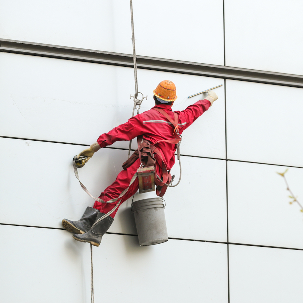 高空瓷砖外墙清洗