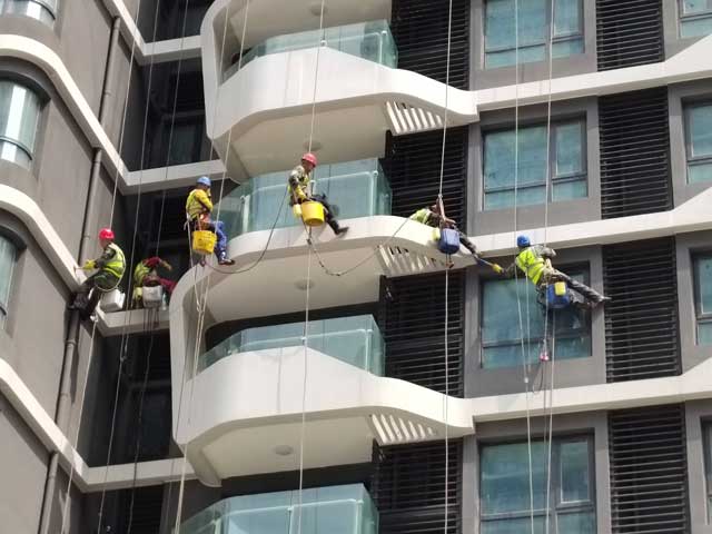 高压水枪洗外墙会损坏墙面吗？—北京新卓高外墙清洗